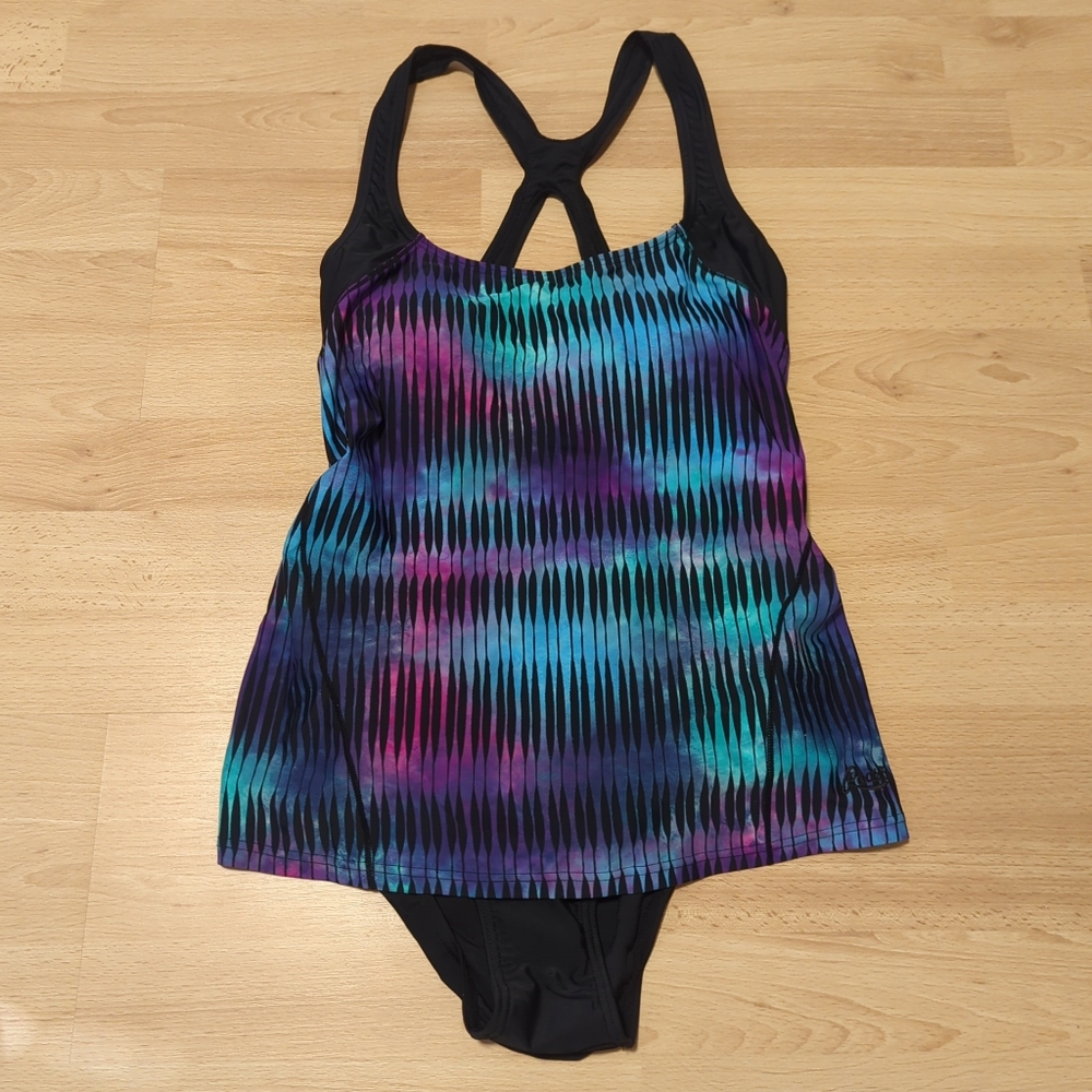 Roots Two Piece Tankini Swimsuit